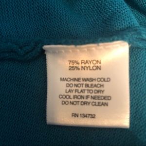 Hannah Tops - Teal Knit Top Hannah Tops - Teal Knit Top